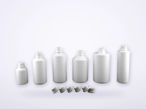 HDPE round sealed bottles – range